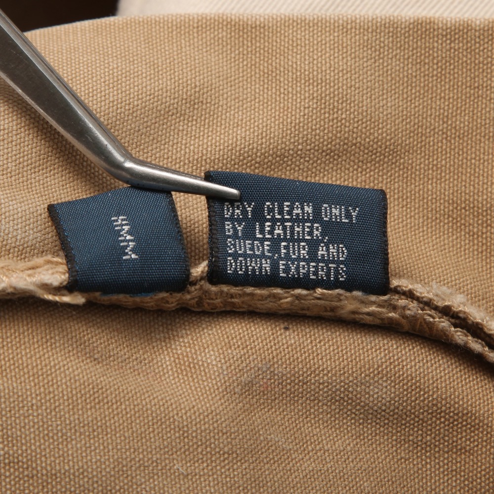 Polo Ralph Lauren Mens 40/30 Distressed Canvas California Miner Pants Leather - Picture 8 of 16